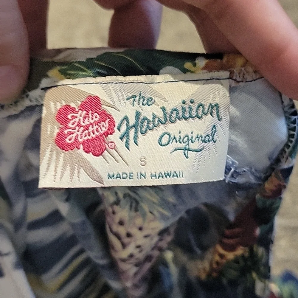 Hilo Hattie Hawaiian Original Tropical Skirt Sarong Small Vacation Luau Vintage - Picture 10 of 11